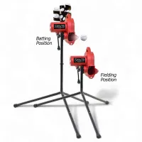 Pitching and fielding machines
